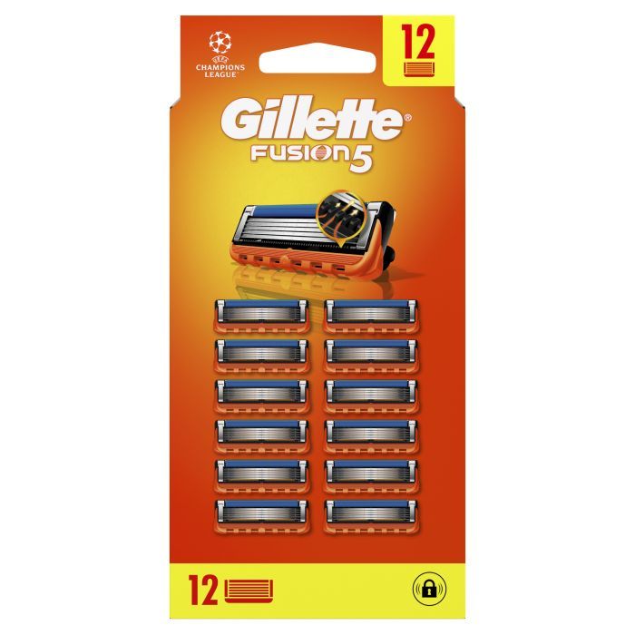 Gillette Fusion 5, 16 Months 12 stuks